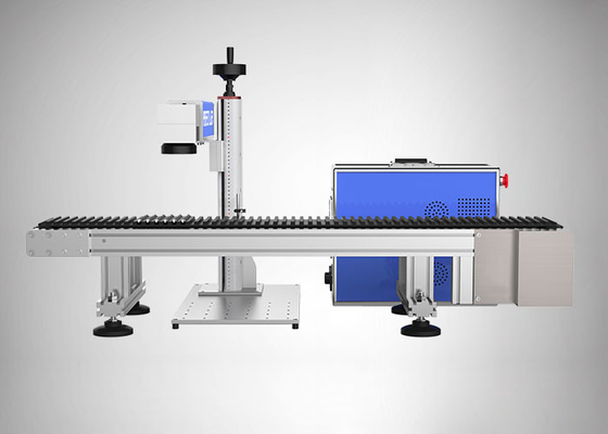 Cinta transportadora modificada para requisitos particulares máquina de grabado del laser de la pluma de la profundidad de 0,3 milímetros
