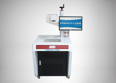 equipo ULTRAVIOLETA de la marca del laser 3D, máquina automática de la marca 355nm para el plástico de la cerámica