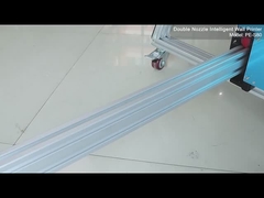 Impresora de chorro de tinta doble industrial de la impresora de la pared de la boca 3D For Wall Mural