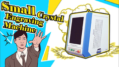 Impresionante grabado de cristal 3D creado con tecnología láser UV ☘