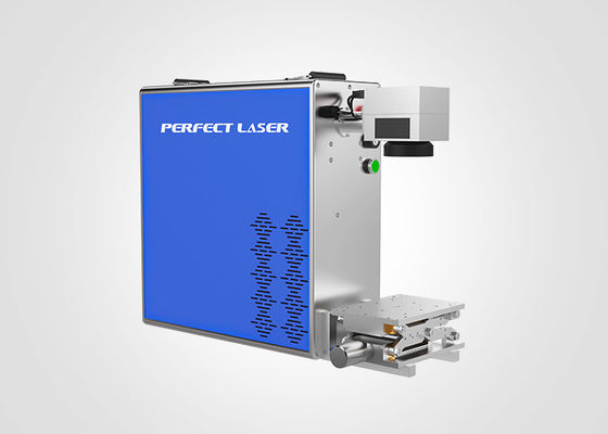 20w 30w 50w 100w Pequeña Mini 3d Color Portátil Raycus IPG Máquina de Marcado por Láser de Fibra de Acero Inoxidable con Rotario