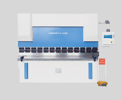 Plegadora de chapa de acero hidráulica de alta eficiencia con doble servo, máquina dobladora de placas CNC