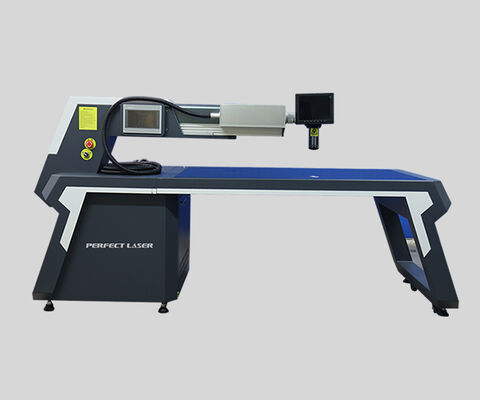 Soldador láser de carretera de doble luz de 300W con sistema de observación CCD para metal