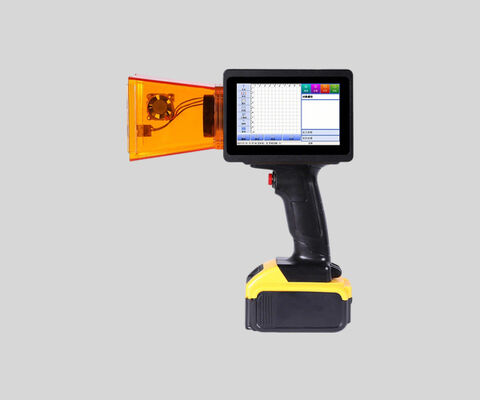 Máquina de codificación láser portátil de mano para metal / plástico / madera / cuero / baldosas